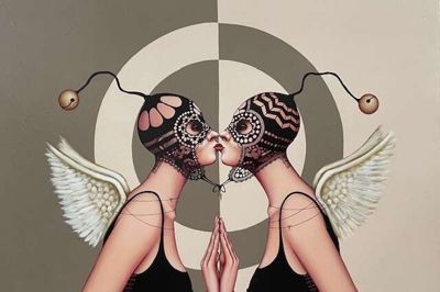 Cecilie Westh, »The Kiss».