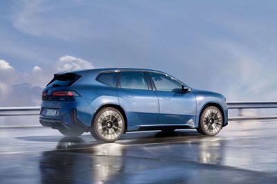 Den helt nye BMW iX3 er en af elbilerne, der har dansk premiere på Elbilmessen. (PR-foto). BMW/Ritzau Scanpix