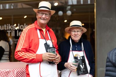 Til en rigtig vinfestival hører selvfølgelig også en fadøl.