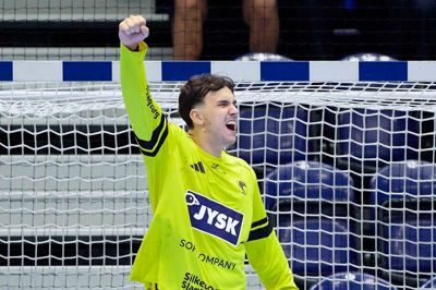 Marko Roganovic havde hele 19 redninger i storsejren over HØJ.