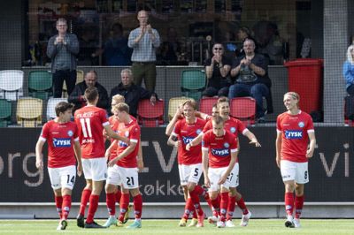 SIF hentede søndag sæsonens anden sejr i Superligaen. Foto: Bo Amstrup/Ritzau Scanpix