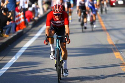 Jakob Fuglsang blev nummer 12 ved OL, hvor billedet her er fra. Benelux Tour var hans første løb siden løbet i Tokyo. Tim De Waele/Ritzau Scanpix