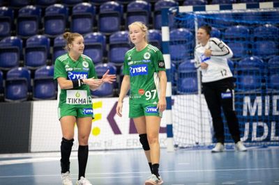 Mathilde Kristensen (tv) var skuffet over de mange mål til København. Foto. Jakob Stigsen Andersen