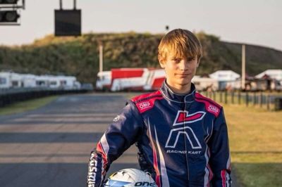 Rasmus Vendelbo forventer også at skulle køre gokart til næste sæson, men i 2023 er det planen, at han rykker over i en racerbil. Foto: Kim Gripping/Boxengasse.dk