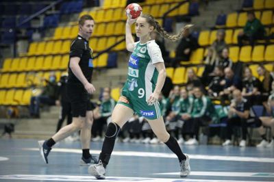 Sofie Bæk var en af spillerne, der misbrugte flere muligheder. Foto: Jakob Stigsen Andersen