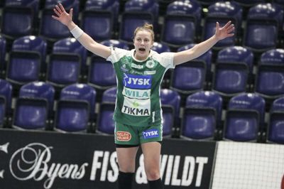 Mathilde Kristensen - imponerede i forsvaret. Foto: martin Ballund