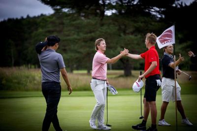 Sidste år vandt Gustav Frimodt hos herrerne. Han stiller ikke op ved dette års udgave af DIAC-turneringen i Resenbro. Foto: Jakob Stigsen Andersen