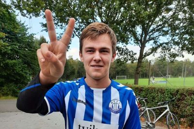 Kun fire gange i efteråret er Kasper Lemming gået fra banen uden at score for Fårvangs serie 2-hold. Foto: Fårvang IF