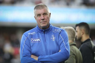 Kent Nielsens mandskab kan muligvis blive forstærket gennem tilbagekøb af tidligere SIF-profil i Brøndby. I hvert fald beretter BT, at der er dialog mellem klubberne. Foto: Martin Ballund