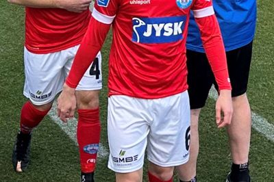 Lasse Vigen fik sin første hele kamp i SIF-trøjen, da reserveholdet slog Sogndal. Foto: Søren Haulund/SIF