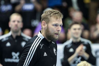 Nikolaj Øris - så rødt i pokalopgøret i Odder. Foto: Jakob Stigsen Andersen