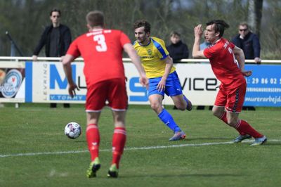 Kjellerup IF skuffede fælt, da udekampen mod rækkens bundhold blev tabt med 6-2. Foto: Martin Ballund