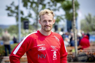 Mads Brandt Pedersen blev sidste år dobbelt europamester i hjembyen Silkeborg i maraton-kajak. Nu prøver han sig på sprint for at se, om han kan kvalificere sig til OL. Foto: Jakob Stigsen Andersen