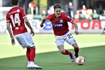 Lukas Engel og SIF fik endelig brudt den kedelige stime. Foto: Ernst van Norde/Ritzau Scanpix