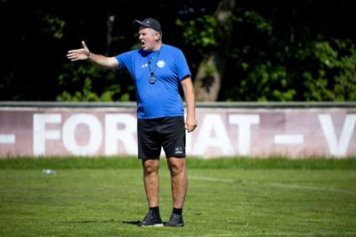 - Det bliver en kort og intens opstart, og det har været sundt og godt, at vi har fået nyt blod ind. Det er sultne, ambitiøse spillere, siger Kent Nielsen. Foto: Jakob Stigsen Andersen