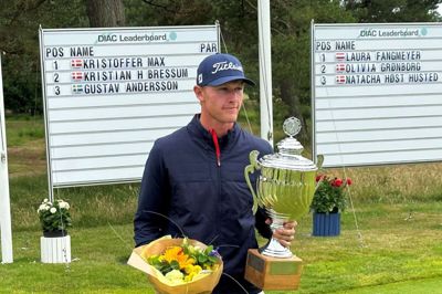 Kristoffer Max vandt sikkert. Foto: Peter S. Sørensen