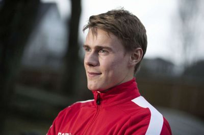 Thorbjørn Rask genvandt U23-VM i enerkajak over 5000 meter. Foto: Martin Ballund