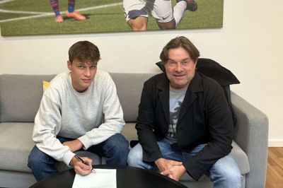 Mikkel Rytter har skrevet under på en to årig aftele med Young Boys, hvor jklubdirektør Holger Kristiansen har store forventninger til det tidligere SIF-talent. Foto: Young Boys