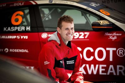 Kasper H. Jensen kan sandsynligvis se frem til stor fejring på Jyllandsringen, når der køres finale 1. oktober. Foto: Jakob Stigsen Andersen