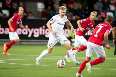 Jonas Yderholm blev dobbelt målscorer, da Young Boys spillede uafgjort mod Lyseng. Foto: Jakob Stigsen Andersen