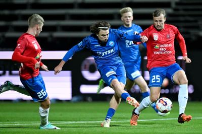 Alexander Lind scorede for SIF. Foto: Lars Møller/Ritzau Scanpix