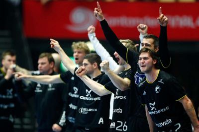 Ludvig Hallbäck, Patrick Westerholm og resten af BSH-mandskabet kunne fejre bronzemedaljer ovenpå et skuffende semifinale-exit.