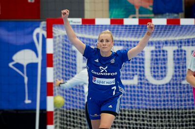 Line Gyldenløve scorede seks gange, men brændte også et par dyrebare straffekast mod Viborg.