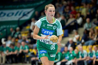Natasja Andreasen var tilbage i truppen for Silkeborg-Voel efter en længere skade i foden, da holdet besejrede Nykøbing F. Håndboldklub.
