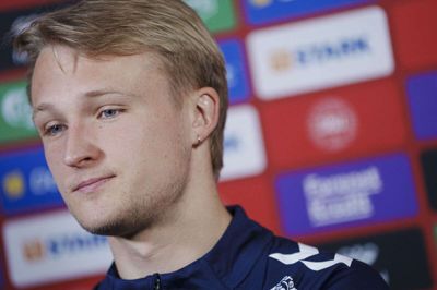 Kasper Dolberg er en af fem danske spillere i belgiske Anderlecht, hvor cheftræneren og sportsdirektøren også har dansk pas. Foto: Liselotte Sabroe/Ritzau Scanpix
