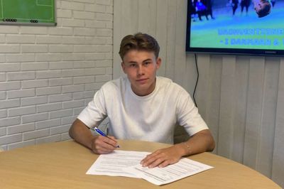 Malte Friis-Christensen var med i onsdagens testsejr over Kjellerup. Foto: Young Boys FD