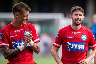 Oliver Sonne og Mark Brink har begge slået fast, at de gerne vil sælges. Foto: Morten Kjær/Gonzales Photo/Ritzau Scanpix