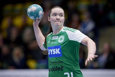 - Jeg forventer en god og tæt kamp, hvor vi vil gøre alt, hvad vi kan for at tage point, siger Maja Edling. Foto: Ole Nielsen