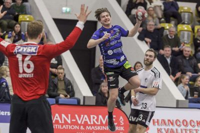 Henrik Tilsted (til højre) var skarp mod Skive. Foot: Steen Don