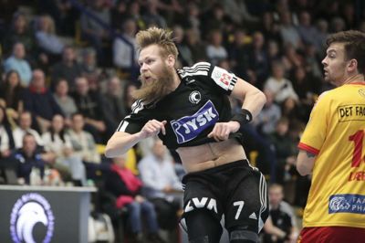 Nikolaj Øris misbrugte vigtige skud i slutfasen, da BSH tabte til GOG. Foto: Martin Ballund