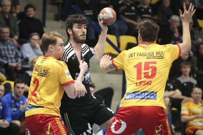 Jacob Lassen blev pakket godt ind af GOG og fik aldrig den vanlige indflydelse på BSHernes angrebsspil. Foto: Martin Ballund