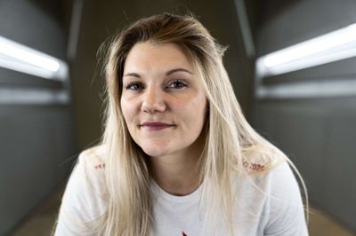 Simone Tetsche Christensen har kørt sit sidste BMX-løb som professionel. Foto: Ida Guldbæk Arentsen/Ritzau Scanpix