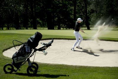 Der bliver spillet golf på højt niveau ved DIAC. Foto: Jakob Stigsen Andersen