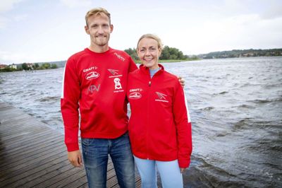 Formen og selvtilliden er i top for Mads Brandt Pedersen og Cathrine Rask, der tidligere på sommeren begge vandt sølv ved World Games i USA. Foto: Jakob Stigsen Andersen