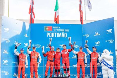 GMB Motorsport havde to duoer på podiet i Portugal. Foto: GMB Motorsport