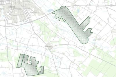 Ud af 32 mulige placeringer til energiparker ligger tre af dem i Ikast-Brande. Foto: Planinfo