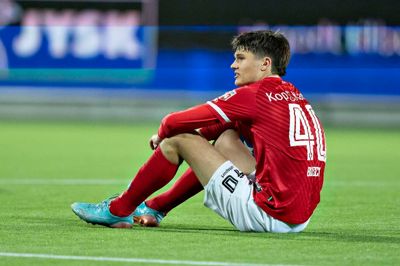 SIF-forsvarer Alexander Busch var med fra start, da SIF’erne før landskampspausen spillede 1-1 mod Randers FC.