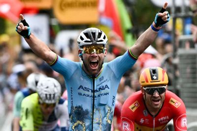 Mark Cavendish tog rekorden for flest etapesejre i Tour de France, da han i sommer vandt for 35. gang. (Arkivfoto).
