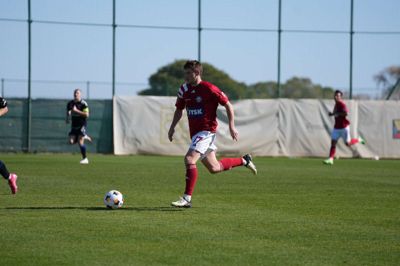 Callum McCowatt scorede kampens eneste mål. Foto: Søren Haulund/SIF