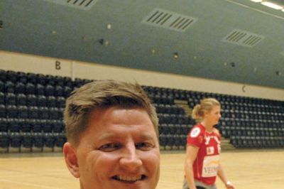 Kenneth Jensen, der i sidste sæson førte FCM Håndbold til DM-guld og EHF Cup-titel, har fået nyt job (Arkivfoto: Kurt Larsen)