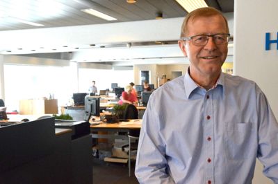 Steen Hebsgaard. Niels Peter Brøgger - sidste dag i banken torsdag