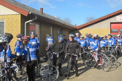 Ikast Atletik og Motions cykelafdeling trækker også mange medlemmer i foreningen (Privatfoto)