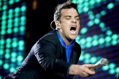 Robbie Williams lægger vejen forbi Boxen 10. og 11. maj. Foto: Arkiv