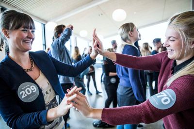 De 180 unge, som dukkede op hos Bestseller til Talentjagten kom fra hele landet og havde vidt forskellige baggrunde. Nogle var stadig under uddannelse, nogle i job, mens andre var færdige med deres uddannelse og jobsøgende. ?Foto: Bestseller