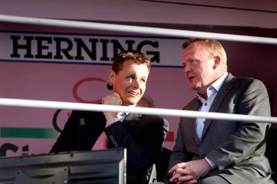 Lars Krarup og Lars Løkke Rasmussen kender hinanden ganske godt. Her ses de sammen under Giro D'Italia i 2012. Foto: Tom Laursen (Arkiv)