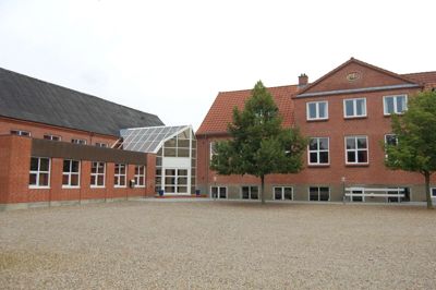 Hestlund Efterskoler lægger rammer til Blå Kors' ungdomslejr. Privatfoto